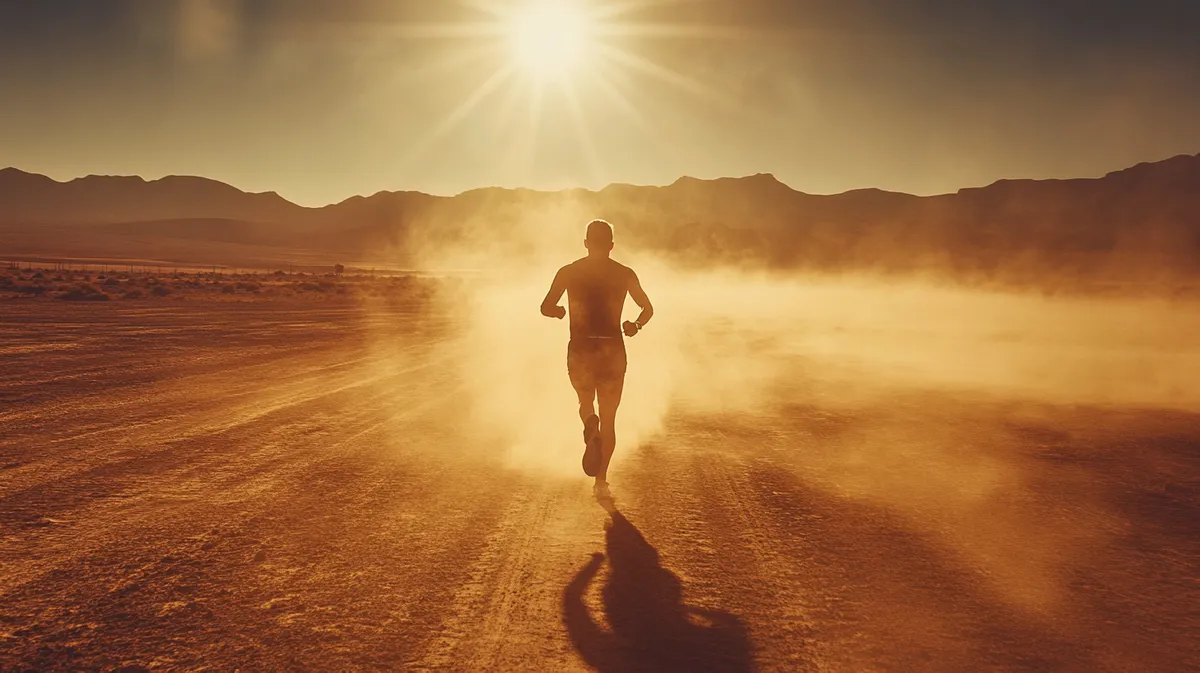 A quote card reading 'When you think you are done, you're only 40% in' attributed to David Goggins.
